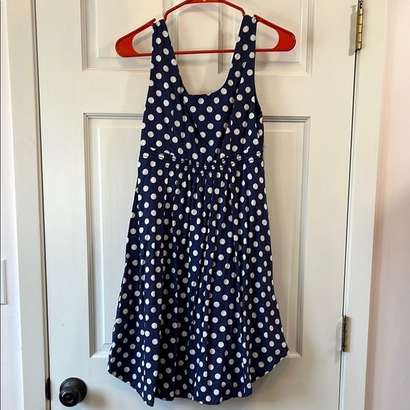 Anthropologie Vanessa Virginia Baby Doll Style Polka Dot Mini Dress - Size 4 - Picture 14 of 16